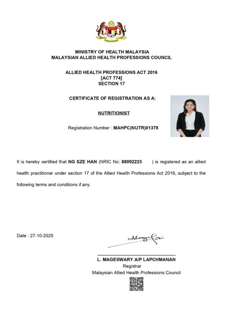 Dr Julie Certified Nutritionist